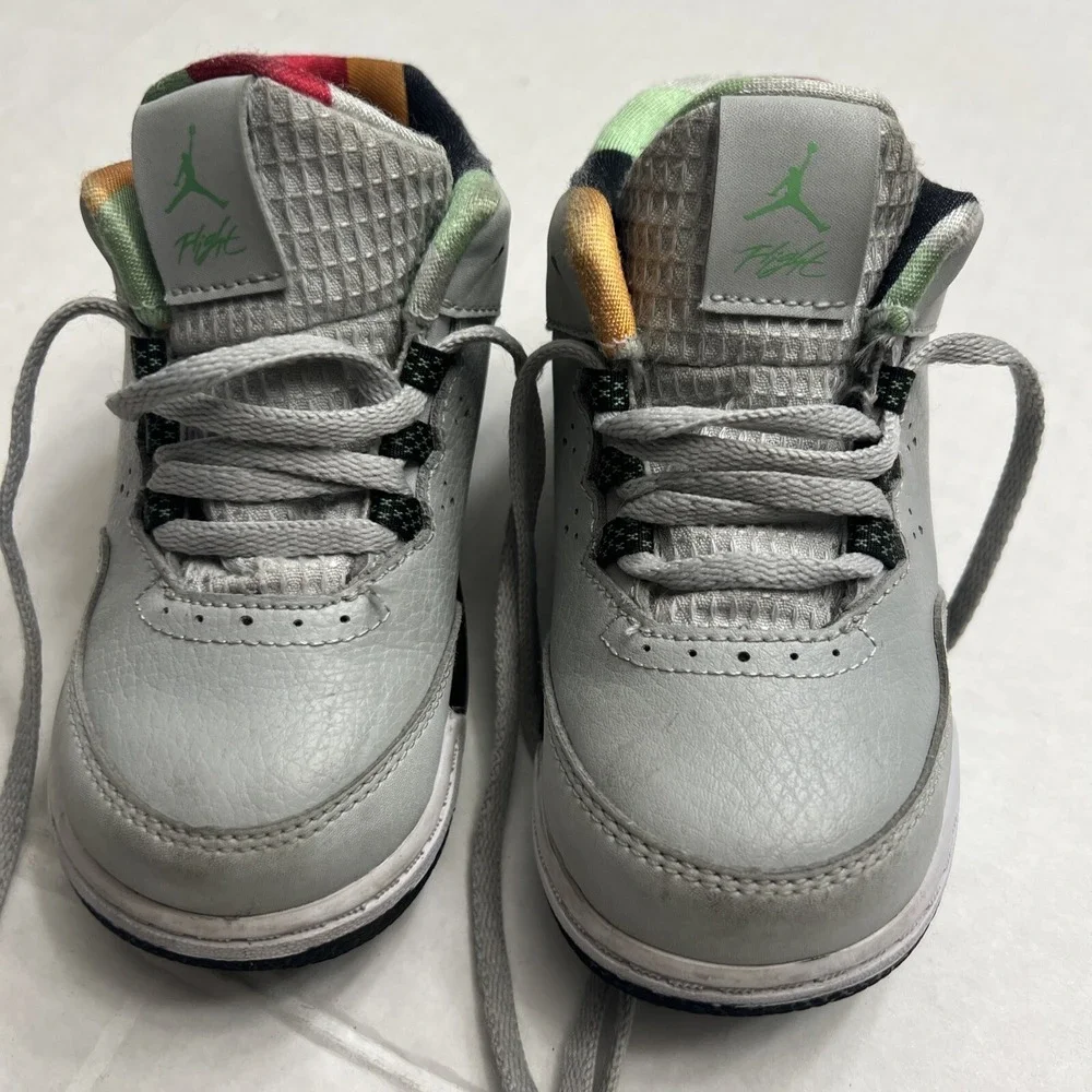 Nike Air Jordan Flight Origin 2 BP Cool Grey Multi 705162-015 Toddler Size 7C